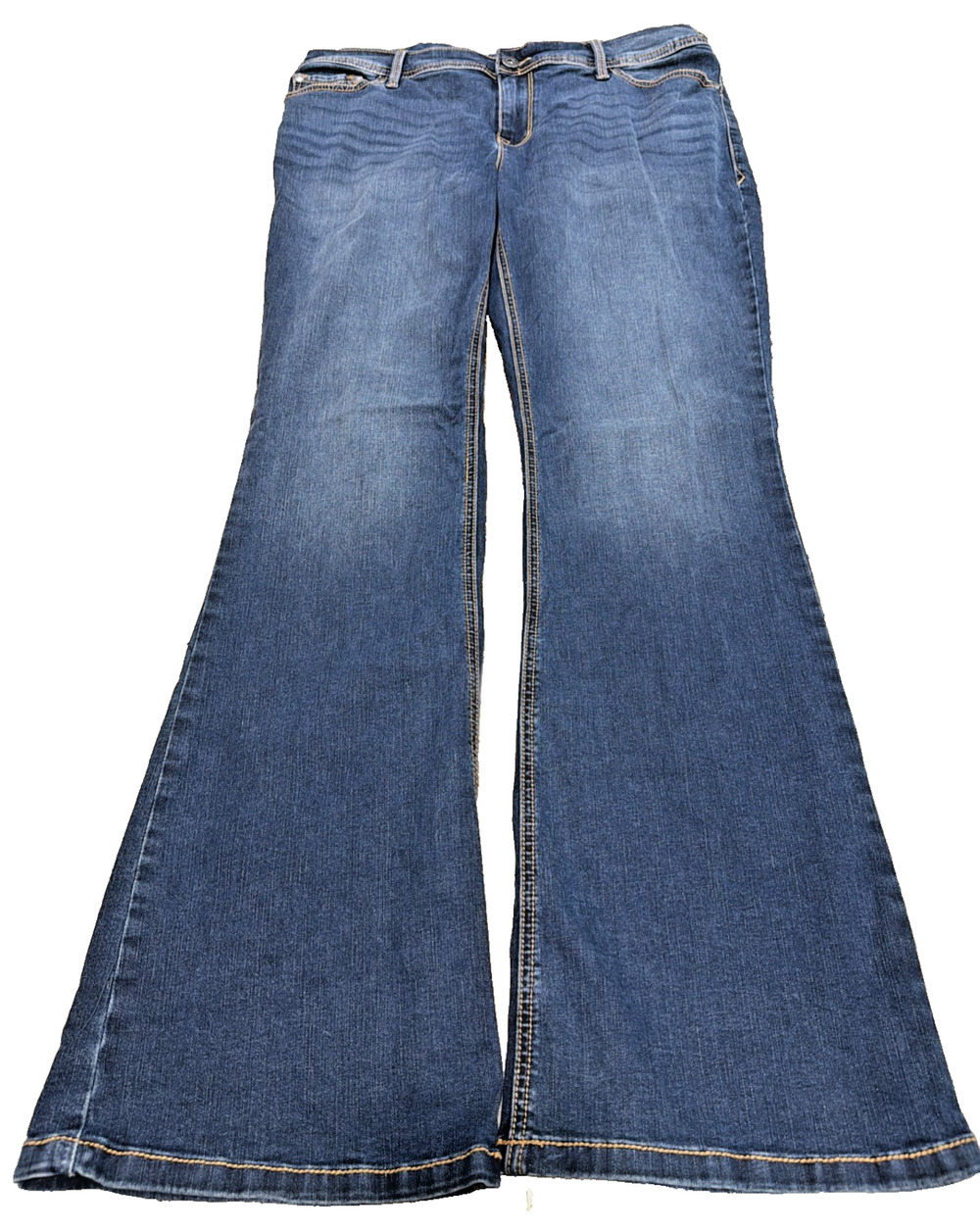 Torrid Luxe Slim Boot Jeans 16T Tall Blue Super Stretch Bootcut